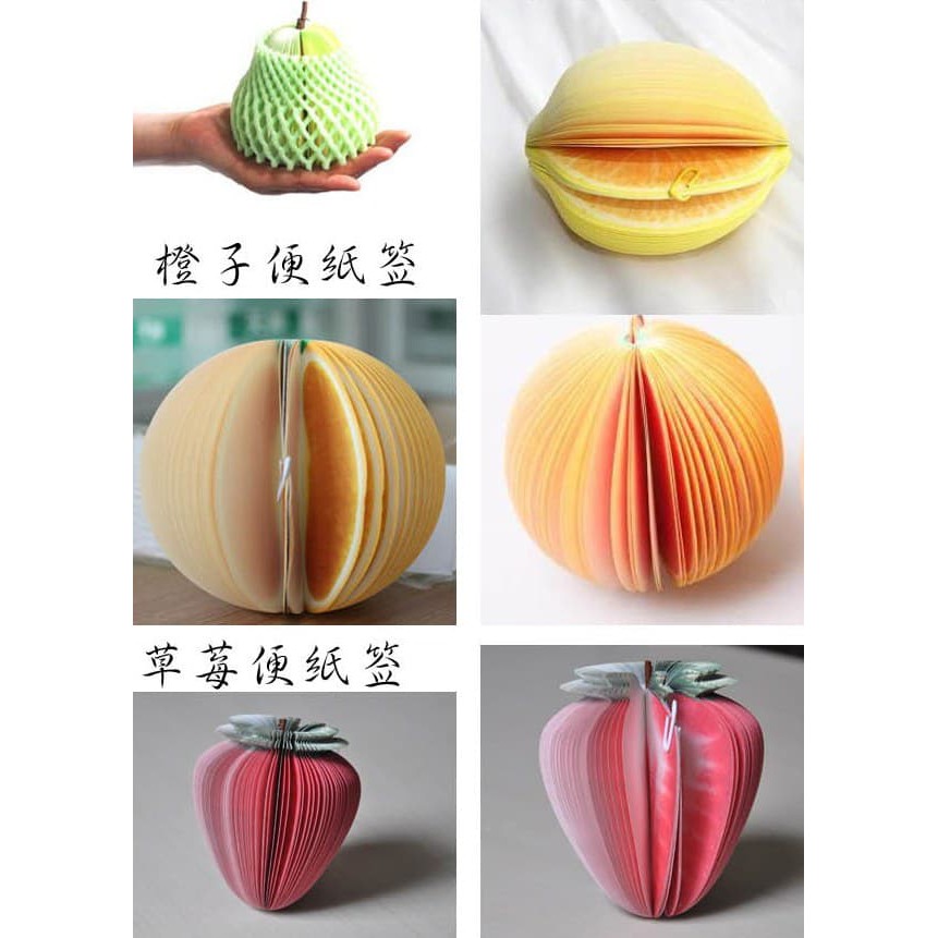 

Memo kecil Notes mini motif buah-buahan import china - KSY002 - Semangka