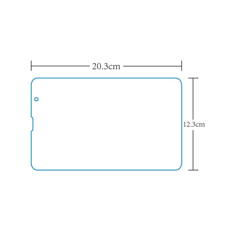 Pelindung Layar Tempered Glass full cover Untuk tablet ALLDOCUBE Smile 1 8