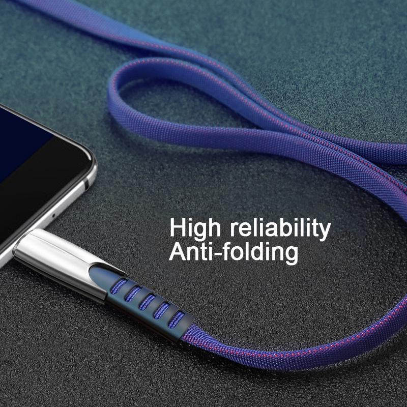 Aluminum alloy Braided USB Cable / Type C &amp; Micro USB Fast Charging Cable / Data Sync Charger Cable / Compatible with iphone ipad Android phone Huawei xiaomi samsung Vivo