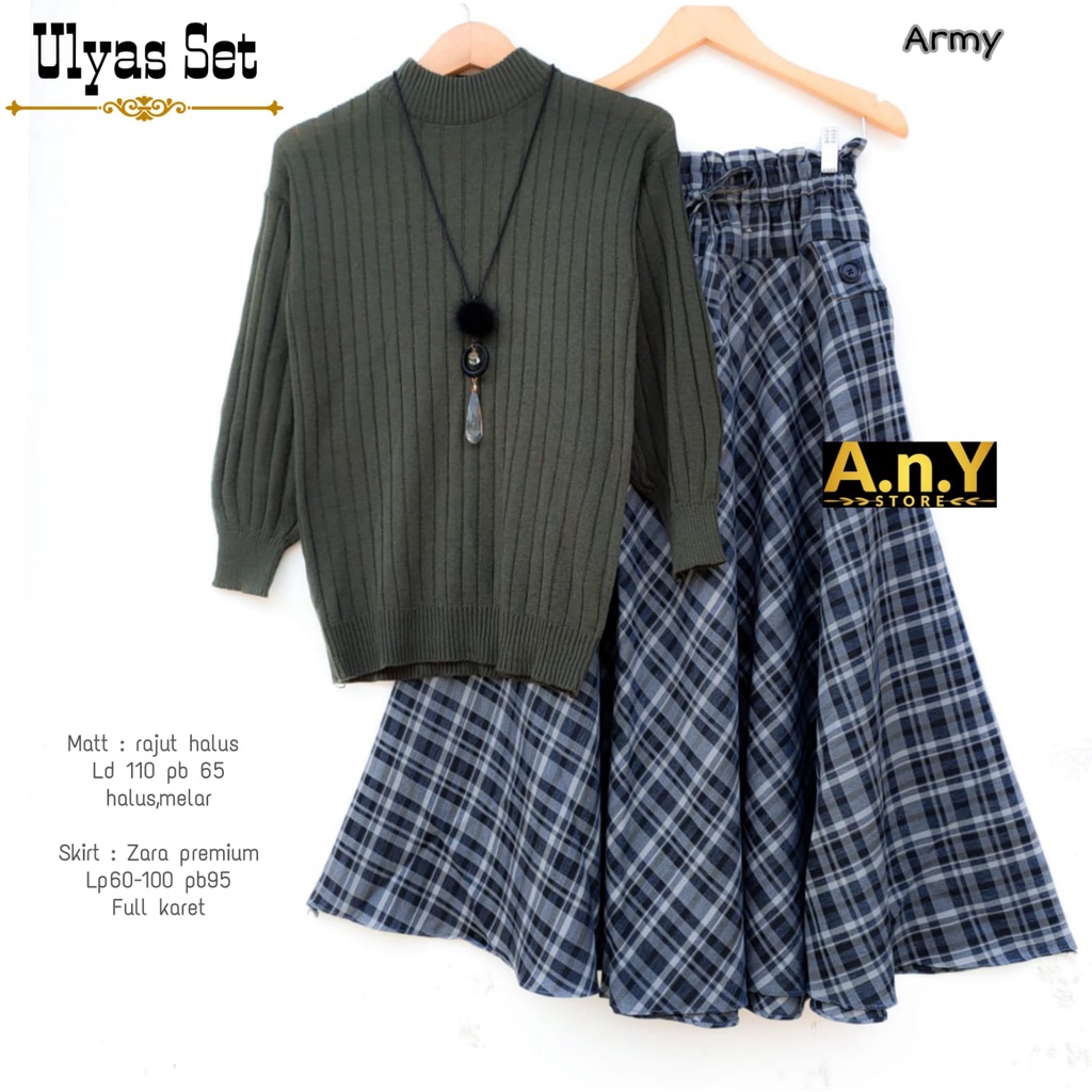SETEKAN WANITA ULYAS SET BY A.N.Y