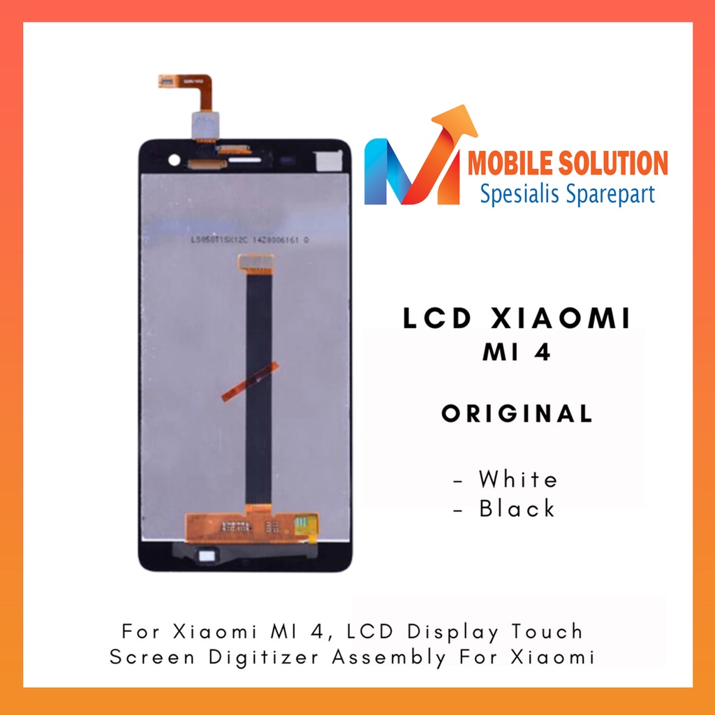 Grosir LCD Xiaomi Mi 4w  LCD Xiaomi Mi 4 Lite Fullset Touchscreen Garansi 1 Bulan + Packing / Bubbel