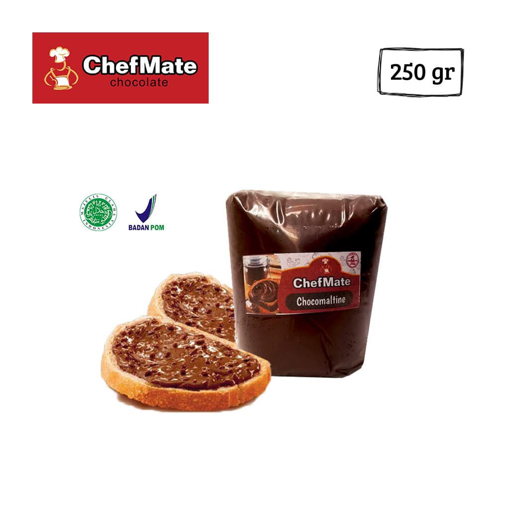 

250GR CHEFMATE Chocomaltine Crunchy selai filling