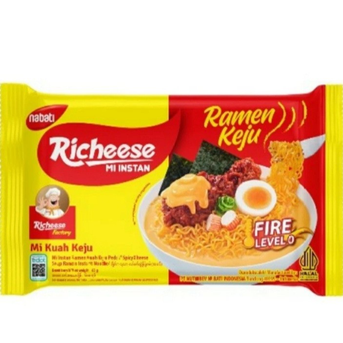 

Richeese Mi Ramen Keju Level 0