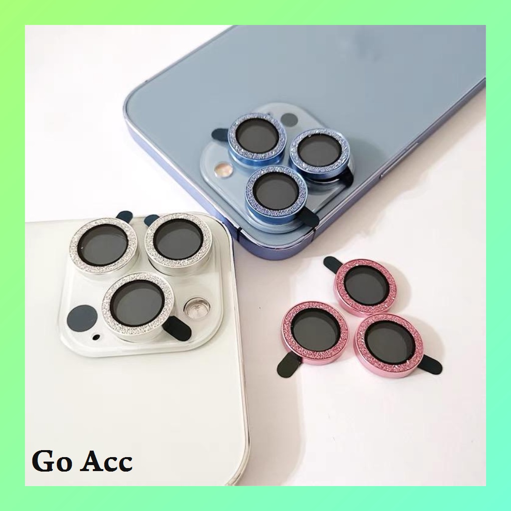 Lensa Kamera Pelindung for Iphone 11 12 13 Pro Max Mini RG