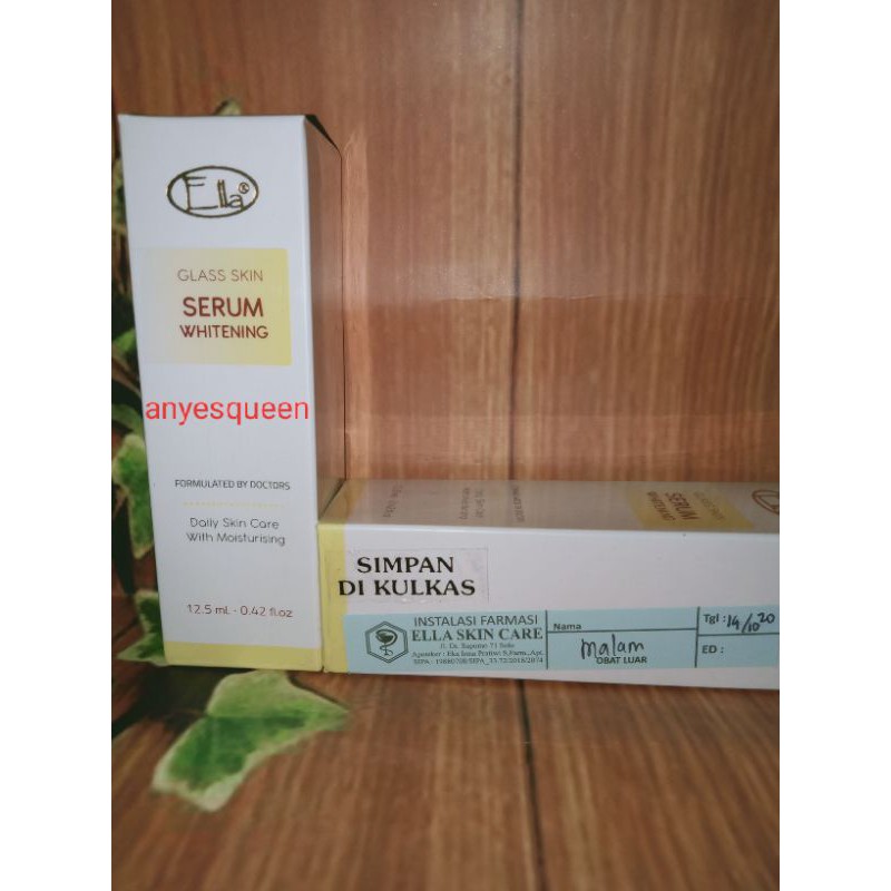 Ella skincare Serum Whitening