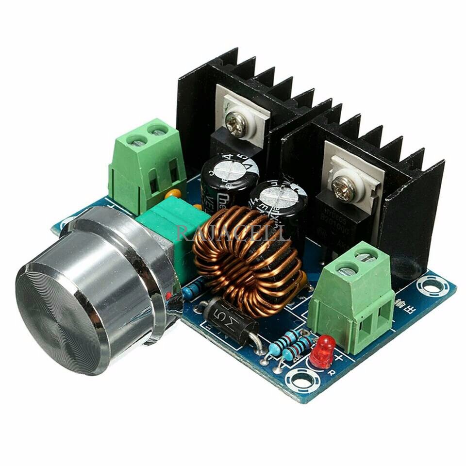 DC-DC Buck Converter 4V-40V 8A Step-Down Module + IC Short protection