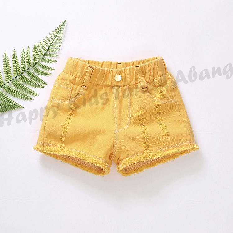 HOT PANTS / CELANA PENDEK JEANS ANAK PEREMPUAN MURAH IMPORT