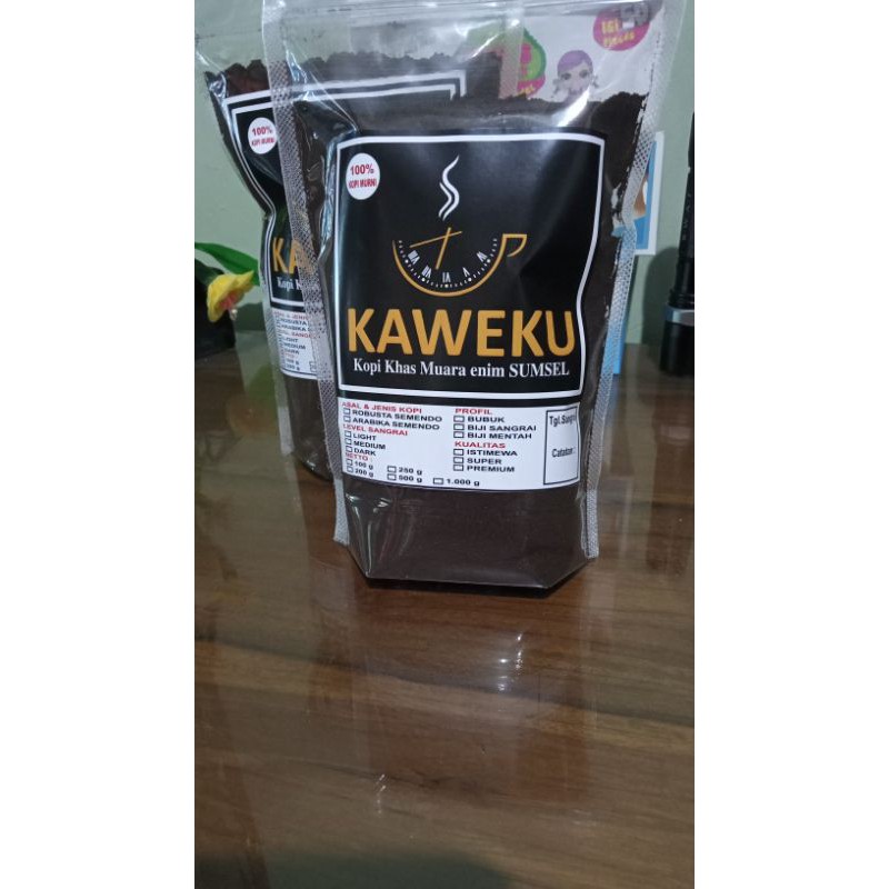 

Kopi asli robusta 250gr/kopi bubuk/kopi semendo palembang