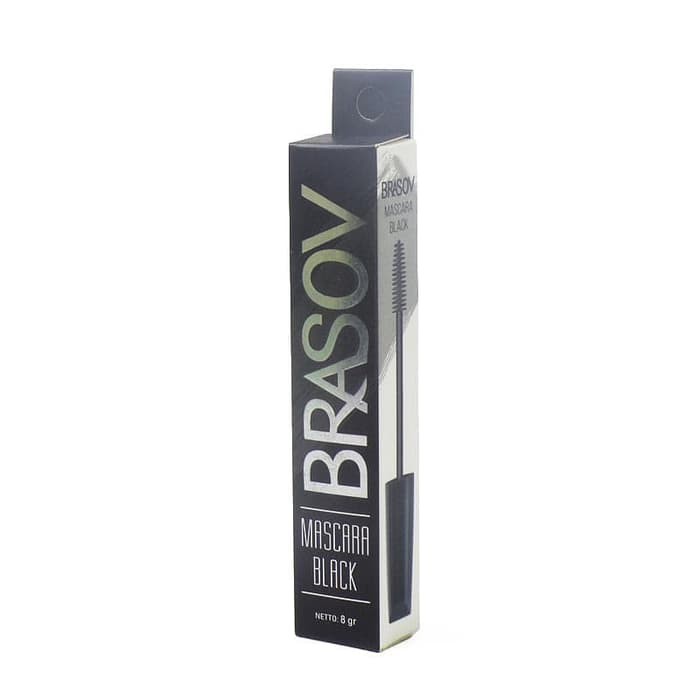 BRASOV Maskara Kosmetik Makeup Netto 8 G Eyelash Mascara Black Hitam