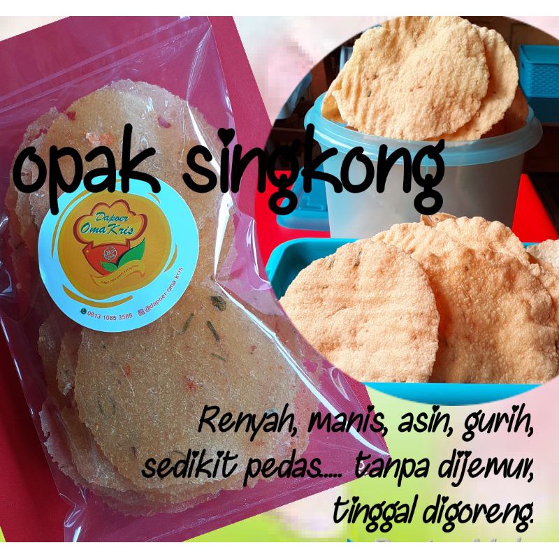 

Opak Singkong Pedas