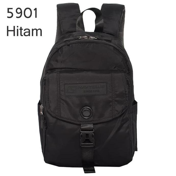 (SaleJualDijual) Tas Pria - Tas Cowok Navy Club Tas Ransel Kasual 5901 Tas Sekolah -
