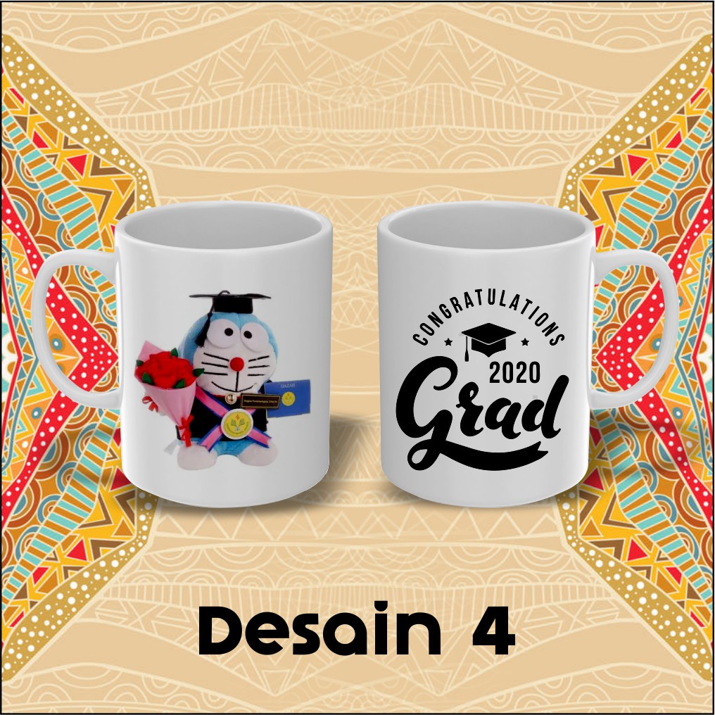 KADO WISUDA ll MUG GRADUATION CUSTOM NAMA