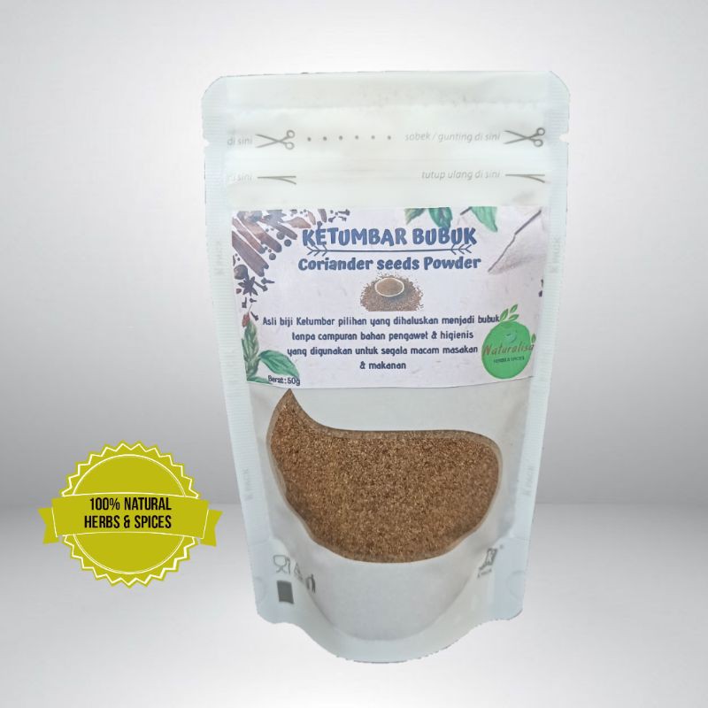 

KETUMBAR BUBUK 100% ASLI/CORIANDER SEEDS POWDER