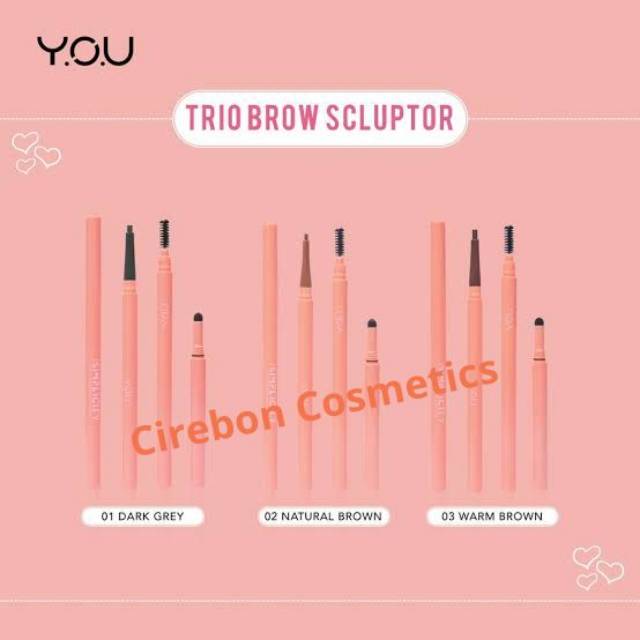 You trio brow scluptor simplicity