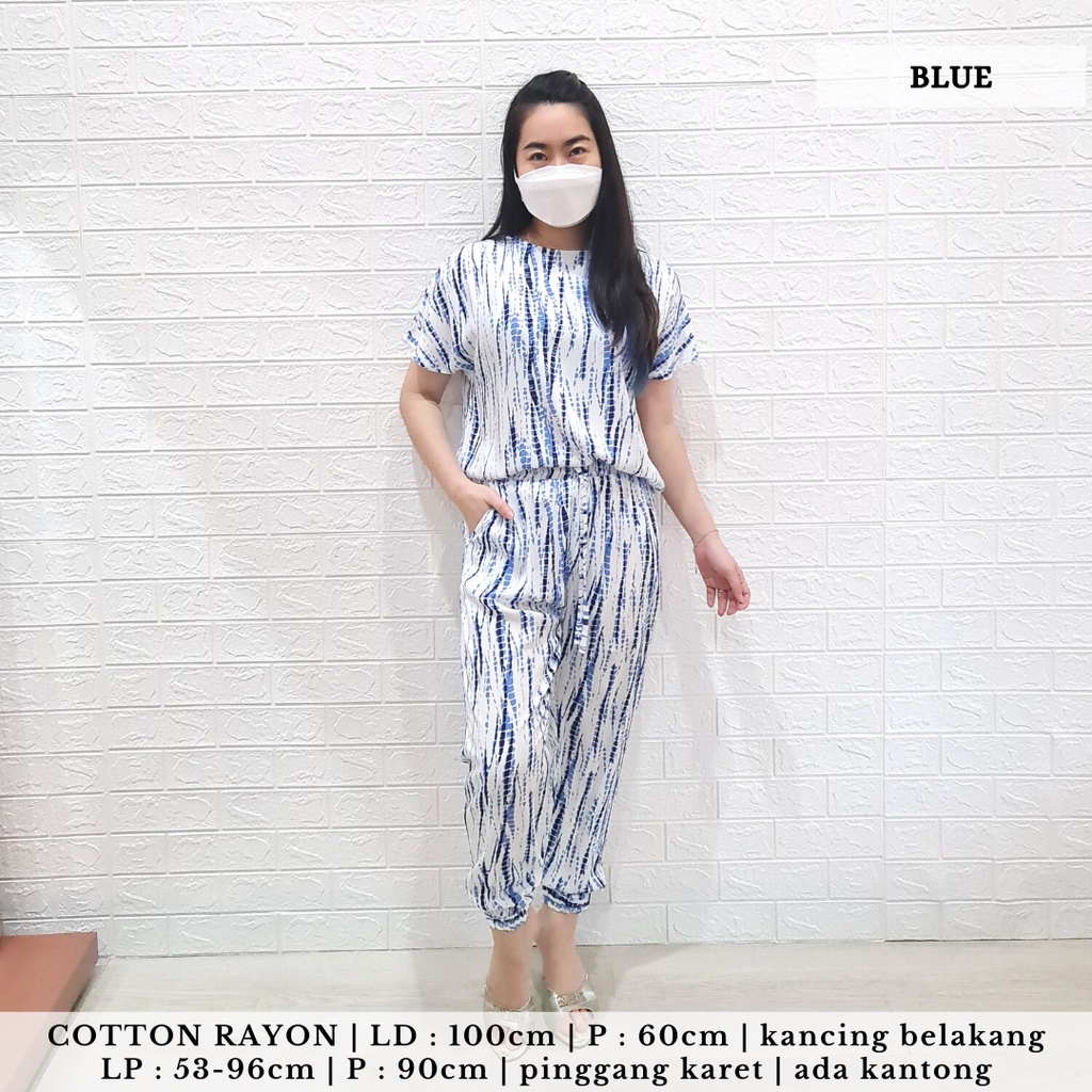 3618 merina tie dye one set