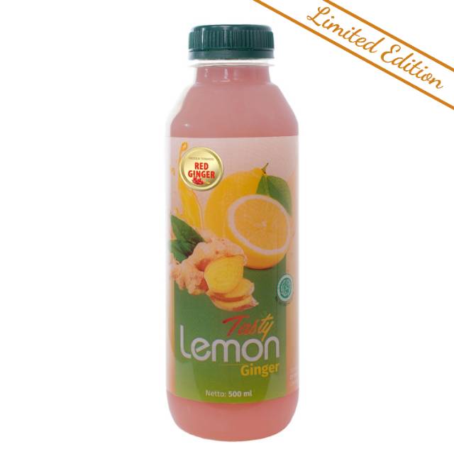 

Tasty Lemon Red Ginger - Sari Lemon Jahe Merah 500 ml