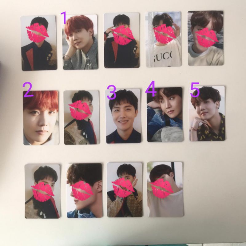 [READY STOK] Sharing JHOPE HOBI HOSEOK ONLY DICON 101 BTS Photocard Custom Book 2018-2021 in USA