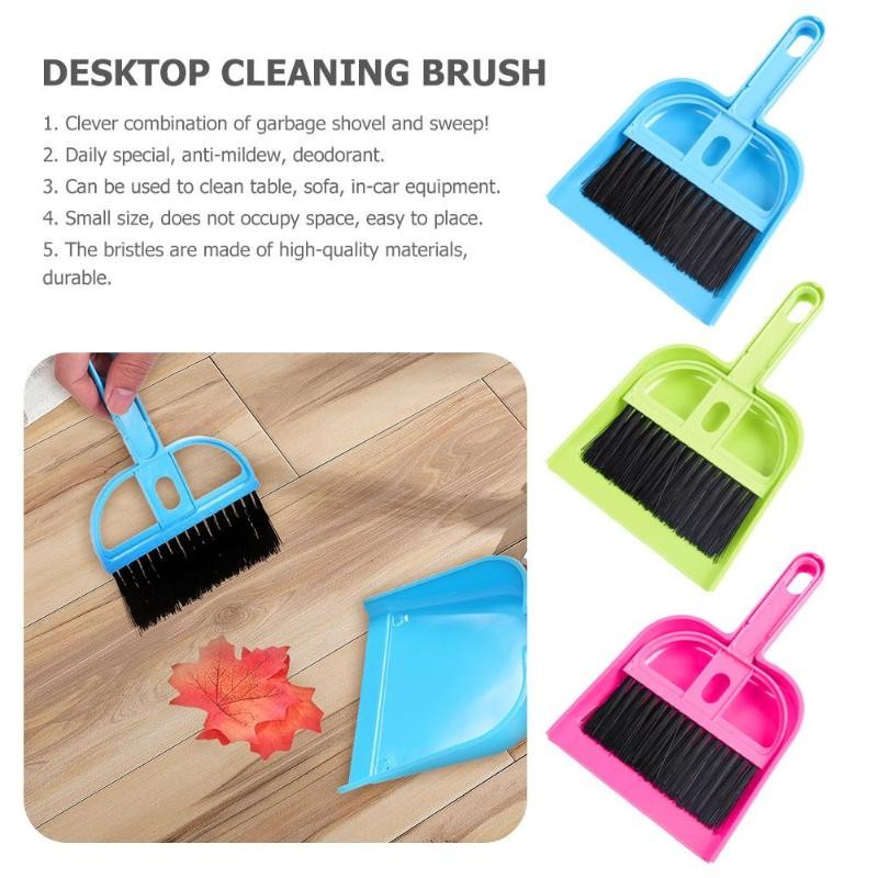 Pengki Sapu Mini Set Multifungsi Dustpan Serokan Sampah