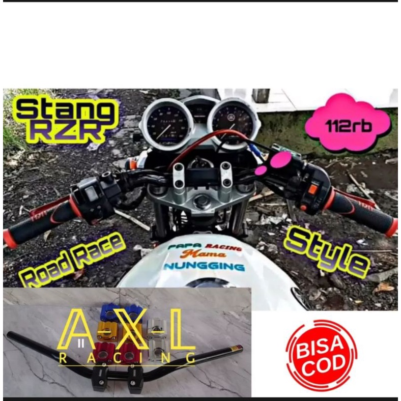 Stang RZR dan Raiser CNC Vixion Old