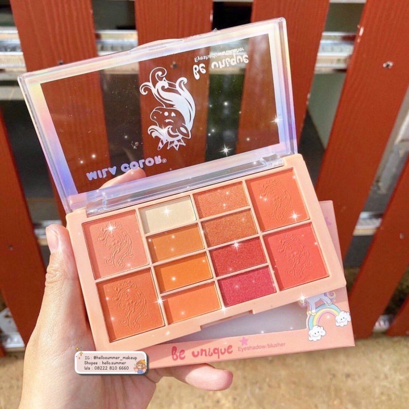 [ORI THAILAND] Mila Color Unicorn Be Unique Eyeshadow