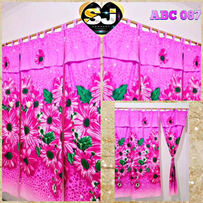 Gorden murah gorden pintu gorden jendela gorden cod gorden bunga gorden cantik gorden terbaru