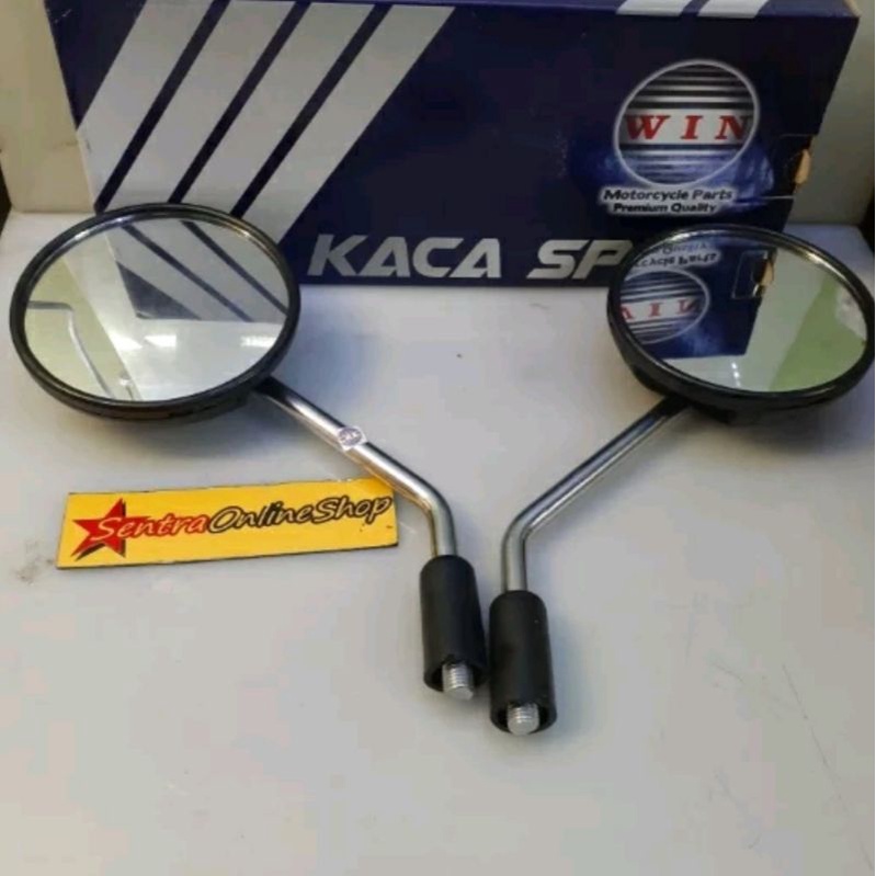 kaca spion motor standar honda scoopy fi injeksi 2017 2018 ring 12 merk win