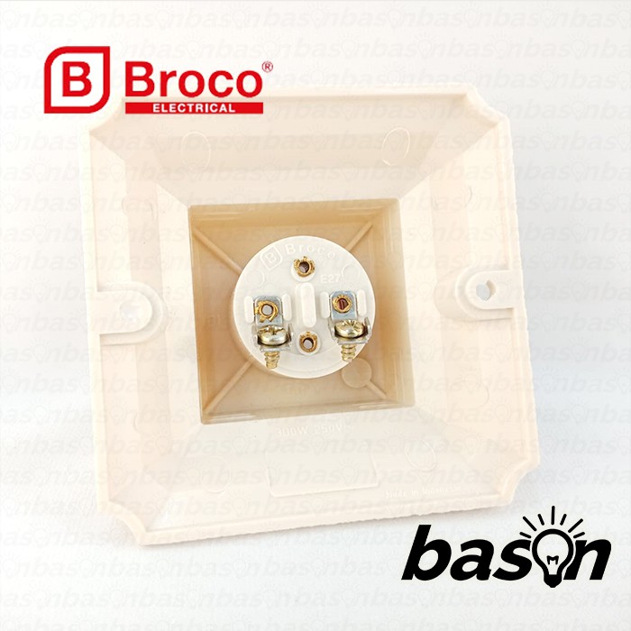 BROCO 1210 Ceiling Lamp Holder - Fitting E27