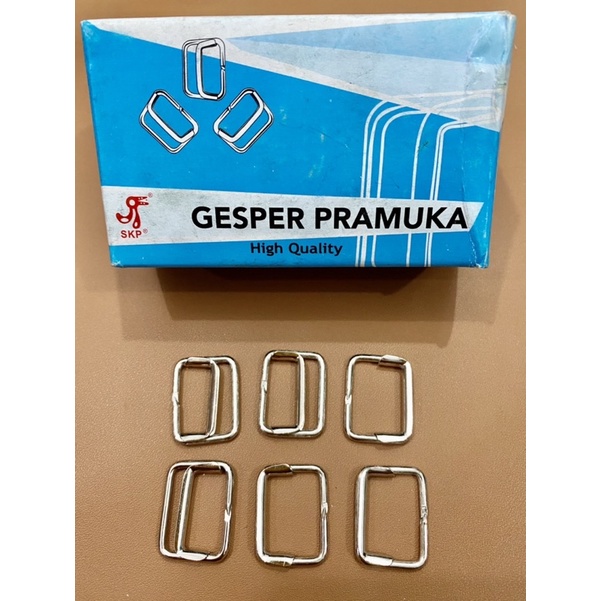 Gesper Geser Tebal Merk Pramuka Isi 10 PCS