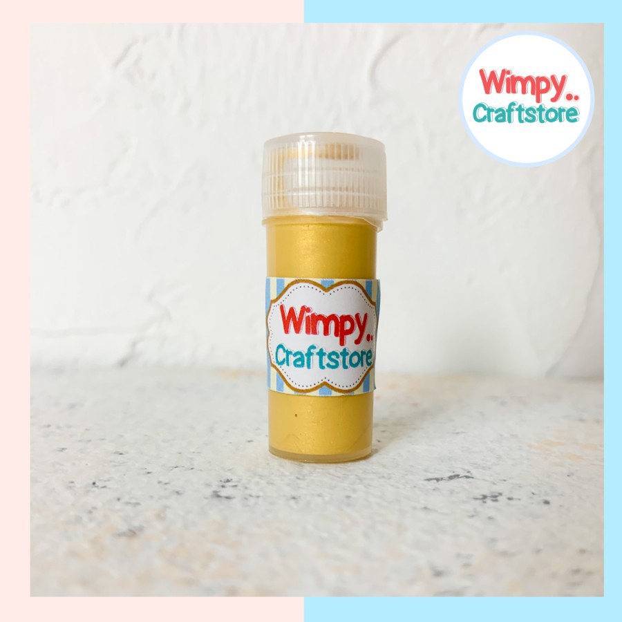 

Cat Akrilik Gold Cat Acrylic Emas Pigment Resin Cat Bahan Craft