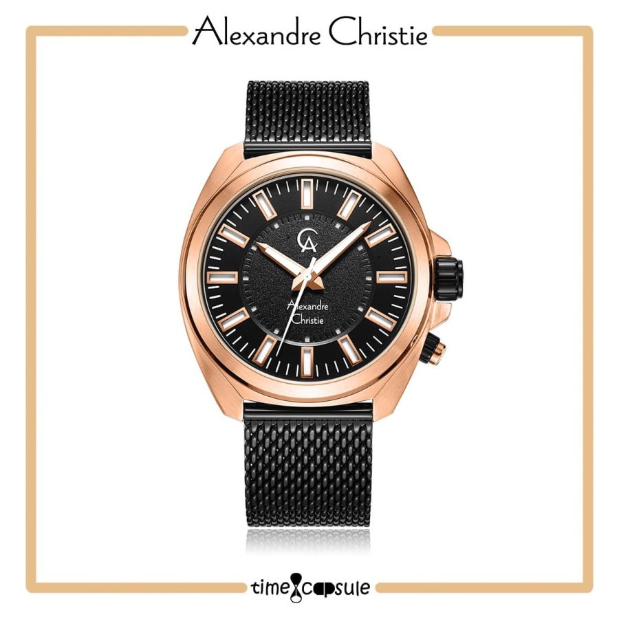 JAM TANGAN PRIA ALEXANDRE CHRISTIE ORIGINAL AC 8631 MH BBRBA TERMURAH MEN'S WATCH