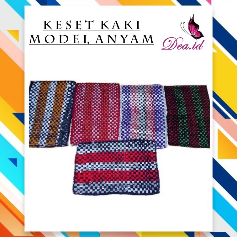 [DEASHOP] KESET ANYAM ANTI SLIP / KESET KAKI / KESET TENUN