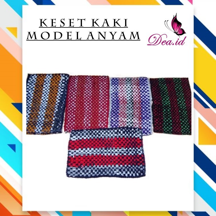 [DEASHOP] KESET ANYAM ANTI SLIP / KESET KAKI / KESET TENUN