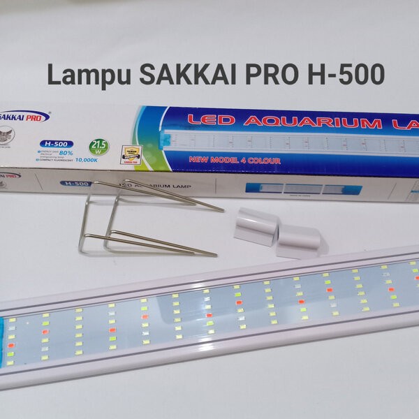 Lampu Aquascape 50cm Sakkai Pro H-500 LED RGBW WRGB RGB Aquarium 50 cm