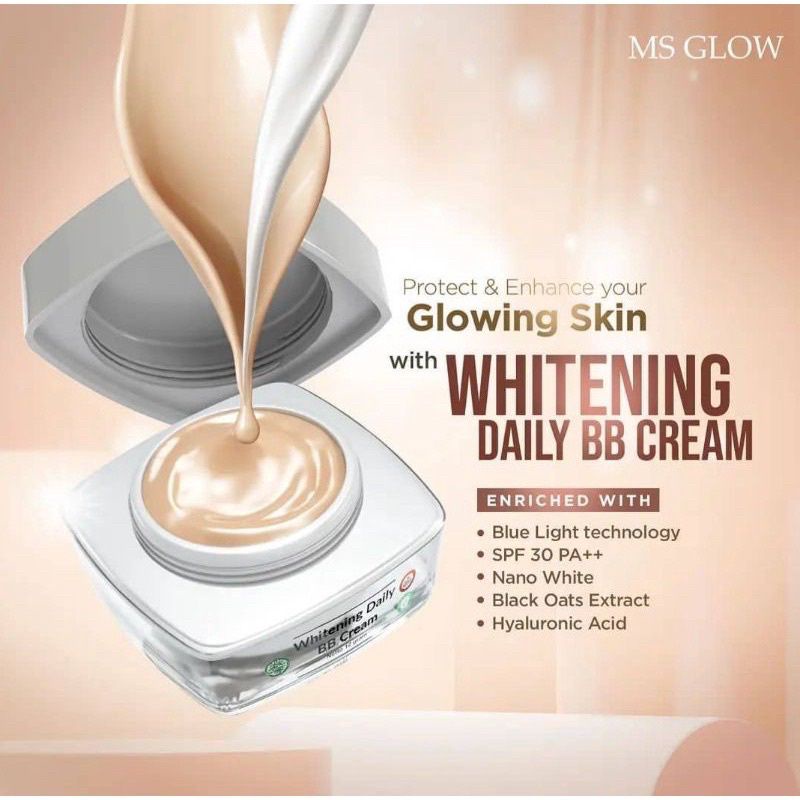 BB CREAM MS GLOW/WHITENING DAILY BB CREAM MS GLOW