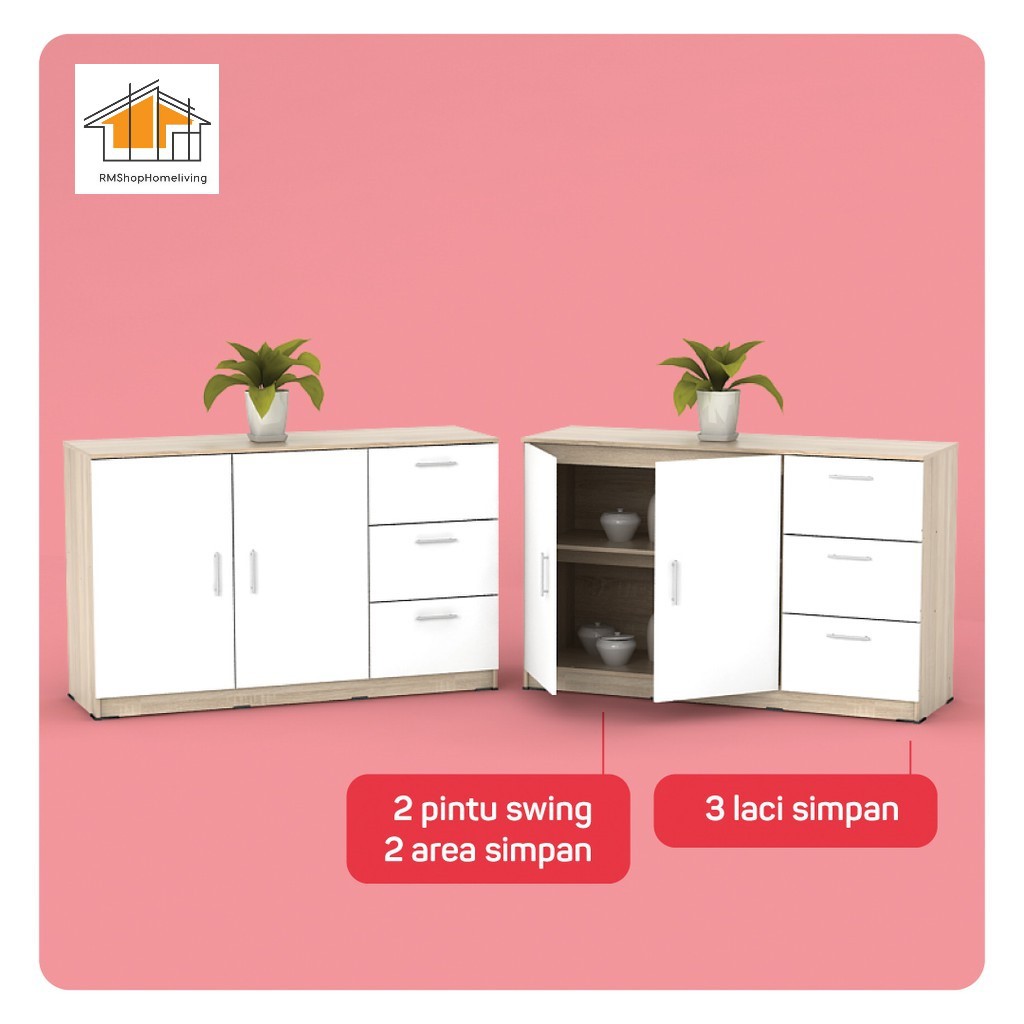 Metropolis - ALBA SB 120 / Sideboard / Bufet