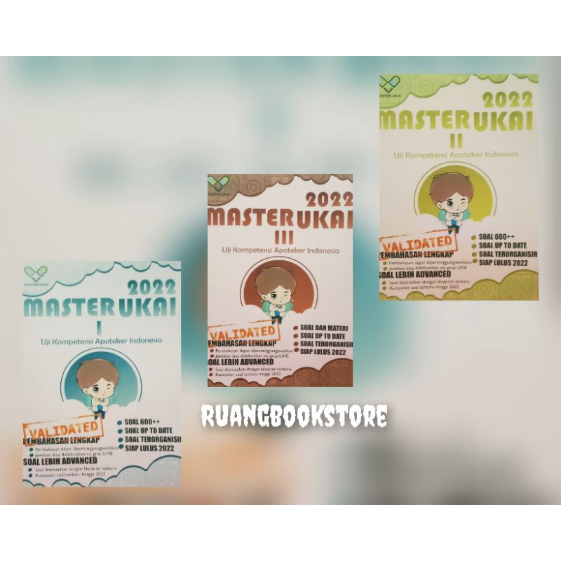 master ukai 2022 buku 1 2 3