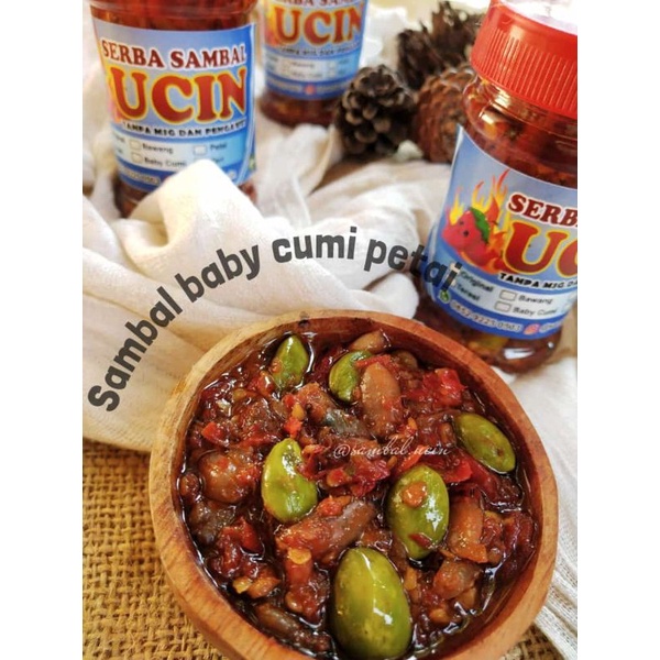

Sambel baby cumi petai