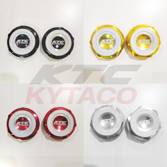 Tutup Shock Ninja 250 FUC-03 KTC KYTACO - Silver