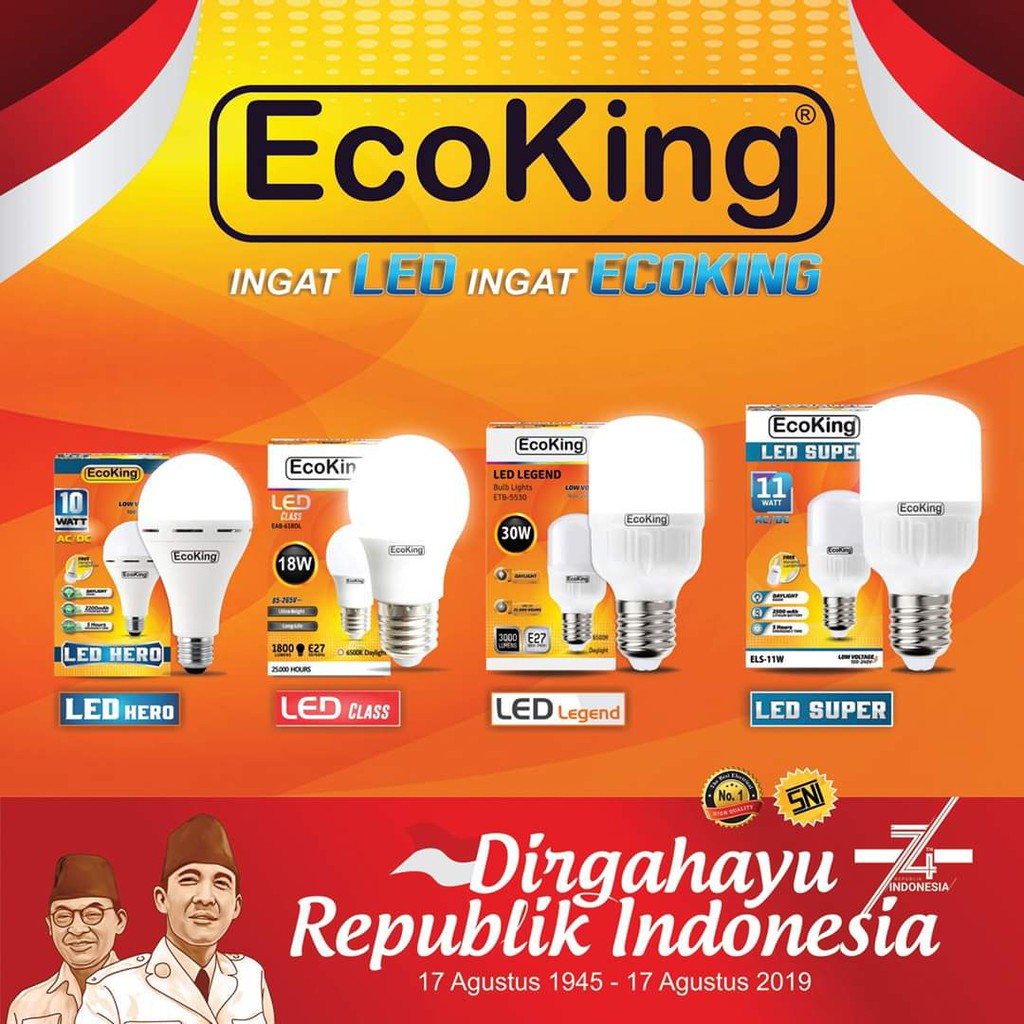 Mitra88sby lampu led tbulb murah legend Ecoking