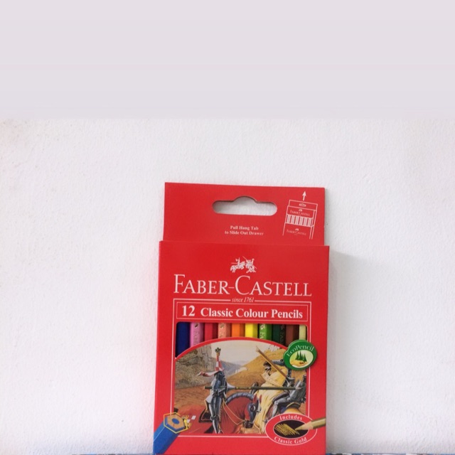 

Pensil Warna Faber Castel (12 Classic Colour Pencils)