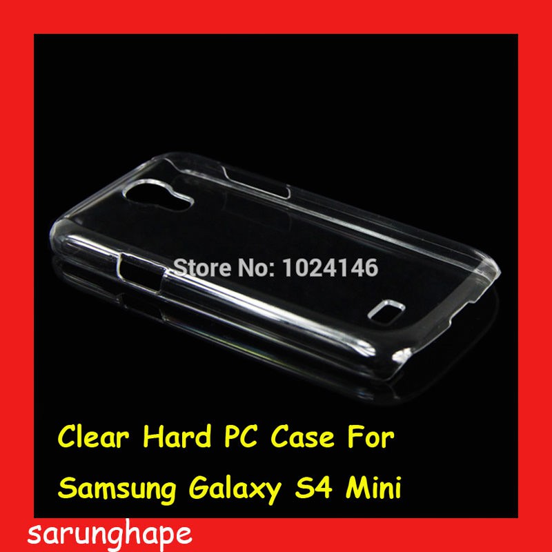 Samsung Galaxy S4 Mini - Clear Hard Case Casing Cover Transparan