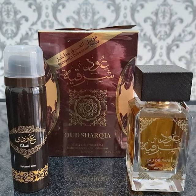 Oud Sharqia EDP free Deodorant Spray