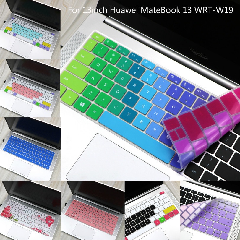 For Huawei MateBook 13 Soft Ultra-thin Silicone Laptop Keyboard Cover Protector