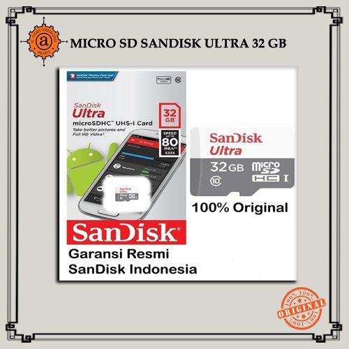 Micro-SD Sandisk 32GB original