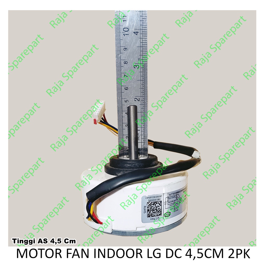 Motor Fan Indoor AC LG DC 4.5cm 2pk (Ukuran ada di gambar)