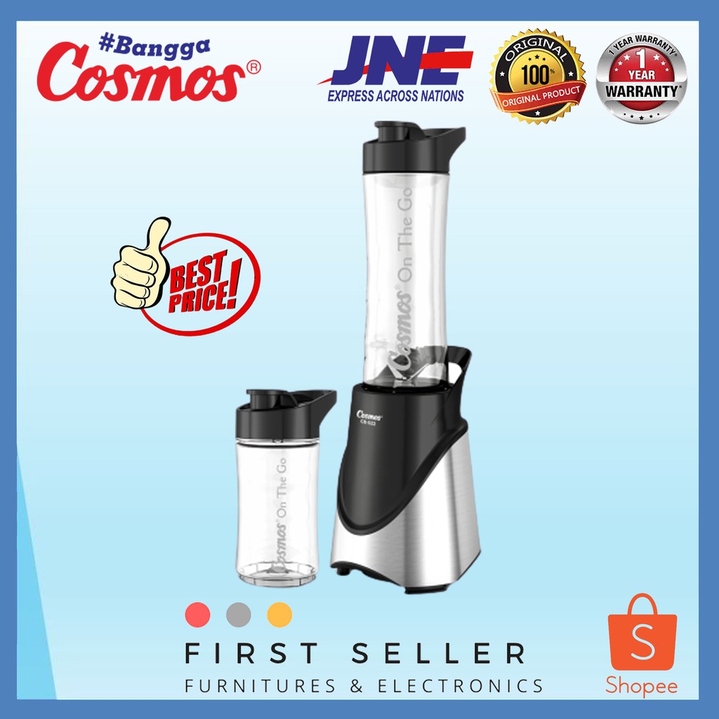 BLENDER PLASTIK COSMOS ON THE GO CB522 / CB 522 / CB-522 ( 2 LITER ) ORIGINAL ( ORI ) 100% TERMURAH