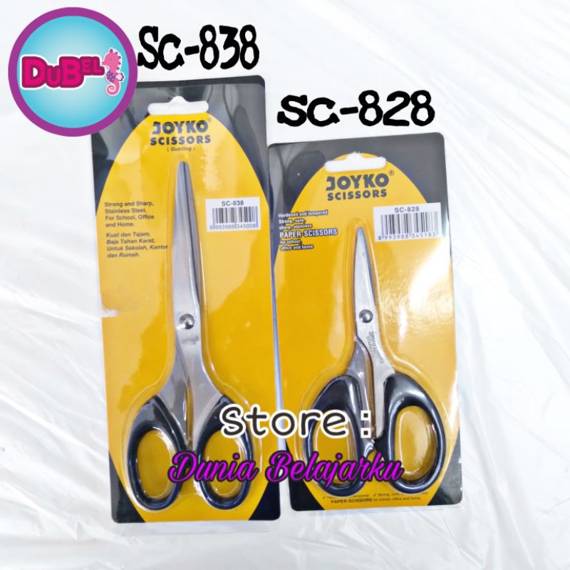 

Gunting Scissors Joyko Sc-838 Stainless