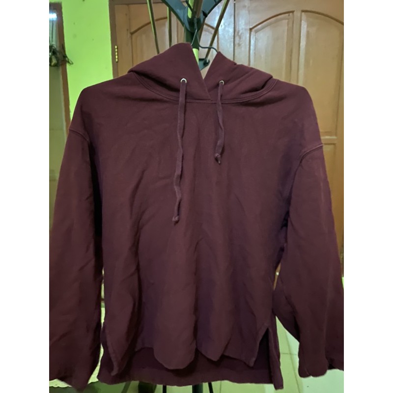 hoddie uniqlo / sweatshirt uniqlo (PRELOVED)