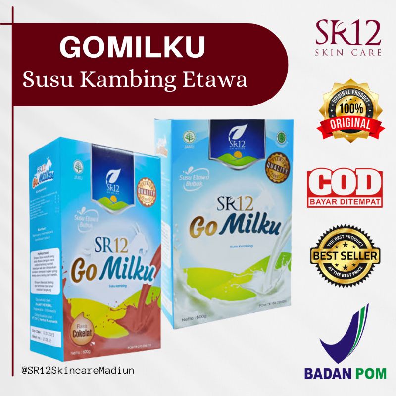 

SUSU / SUSU PENGGEMUK BADAN / TEMPAT SUSU BUBUK BAYI / SUSU KAMBING / SUSU KAMBING ETAWA / GOMILKU SR12 600GR