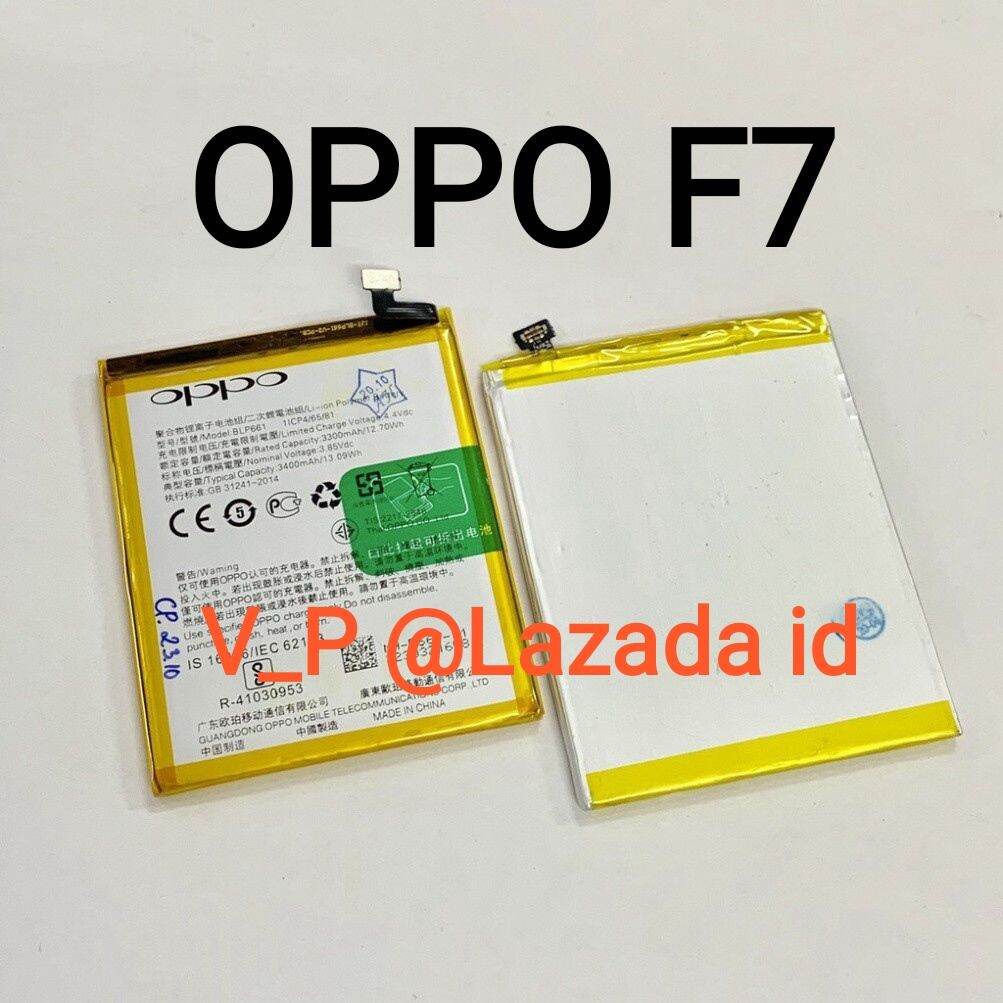 OPPO F7 blp 661 - Baterai Battery Batre Batrei Batere Batrai Tanam HP OPPO F7 ORIGINAL 100% Model BLP661 BLP-661ORI